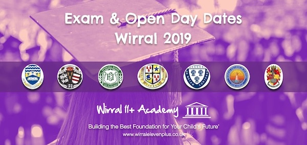 Exam & Open Day Dates Wirral 2019 | Wirral 11+ Academy | Wirral Eleven Plus Academy | Wirral | Math, English, Verbal & Non-Verbal Reasoning | Tutor | Tutors | Tutoring Services | 11+ Exam | CEM