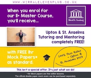 Competitive Offers | 11+ Master Course | Wirral Eleven Plus Academy | Maths, English, Verbal & Non-Verbal Reasoning | Tutoring Services | Tutor | Tutors | Tuition | Wirral | 11+ Exam | CEM