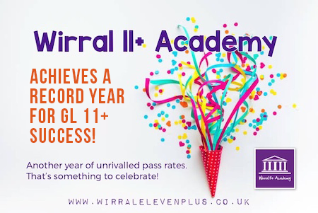 Wirral 11+ Academy Achieves A Record Year for GL 11+ Success | Wirral Eleven Plus Academy | Maths, English, Verbal & Non-Verbal Reasoning | Tutoring Services | Tutor | Tutors | Tuition | Wirral | 11+ Exam | GL